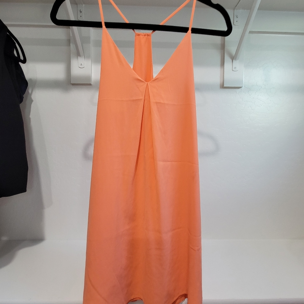 Orange Strappy Alice and Olivia Dress